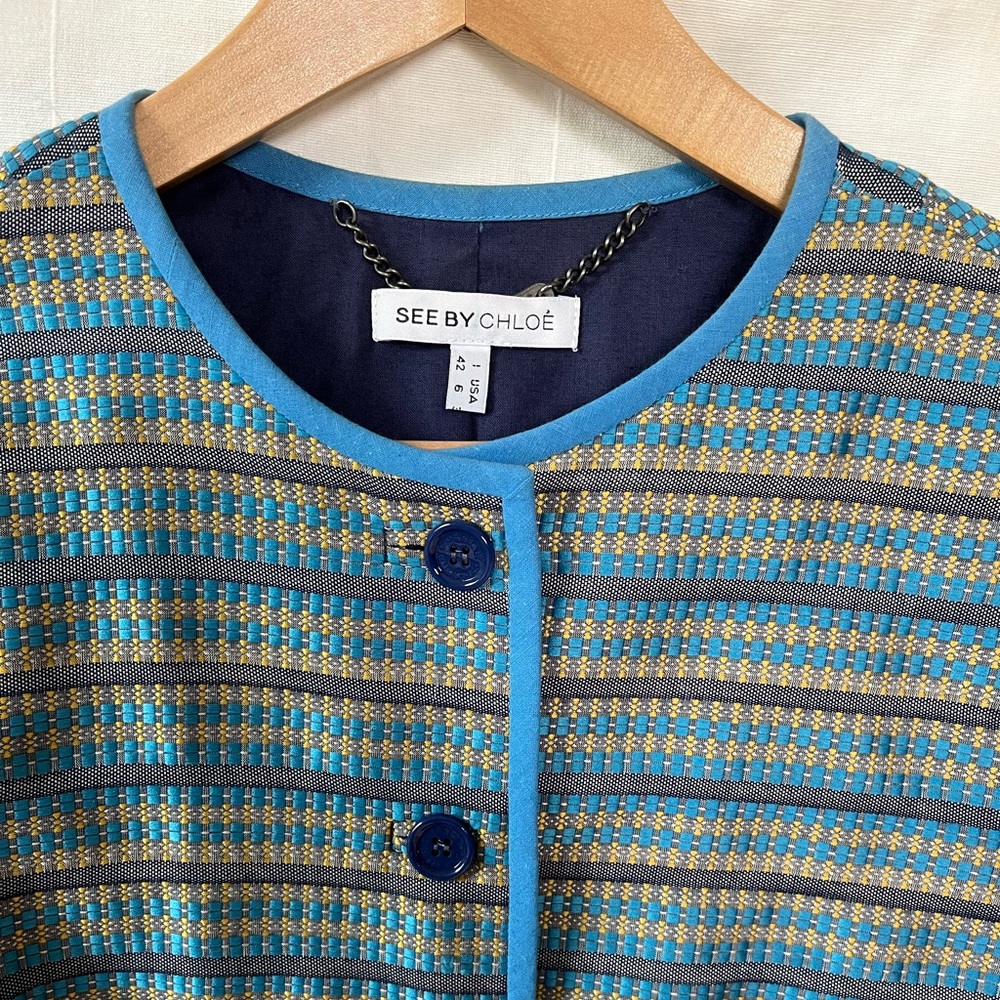 See by Chloe jacket with 3/4 length sleeves